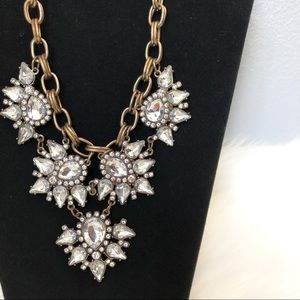 Rustic Floral Chain Necklace